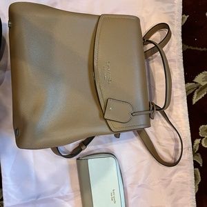 Kate Spade Backpack with zip around wallet